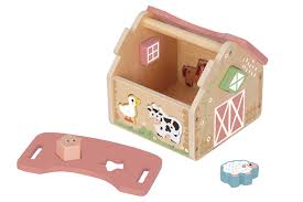 FATTORIA CON FORME IN LEGNO TOOKY TOY