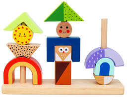 GIOCO IN LEGNO IMPILABILE TOOKY TOYS