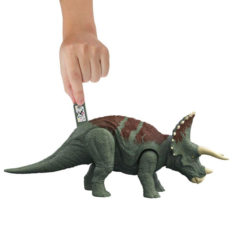 JURASSIC WORLD DOMINON TRICERATOPO CON SUONO ATL