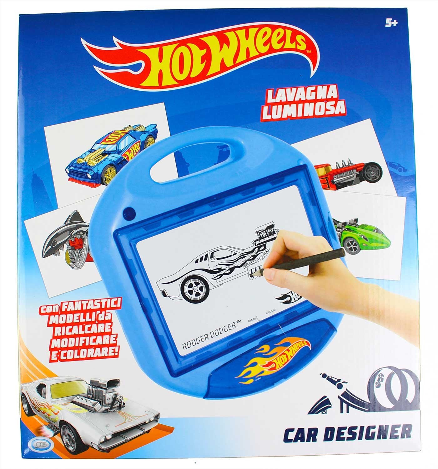 LAVAGNA LUMINOSA HOT WHEELS