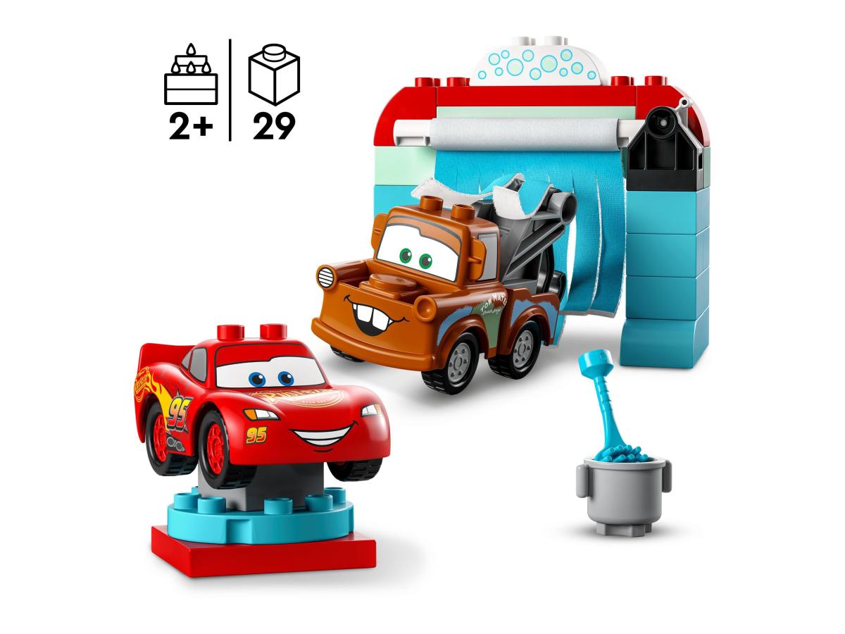 LEGO DUPLO AUTOLAVAGGIO SAETTA E CRICCHETTO 10996