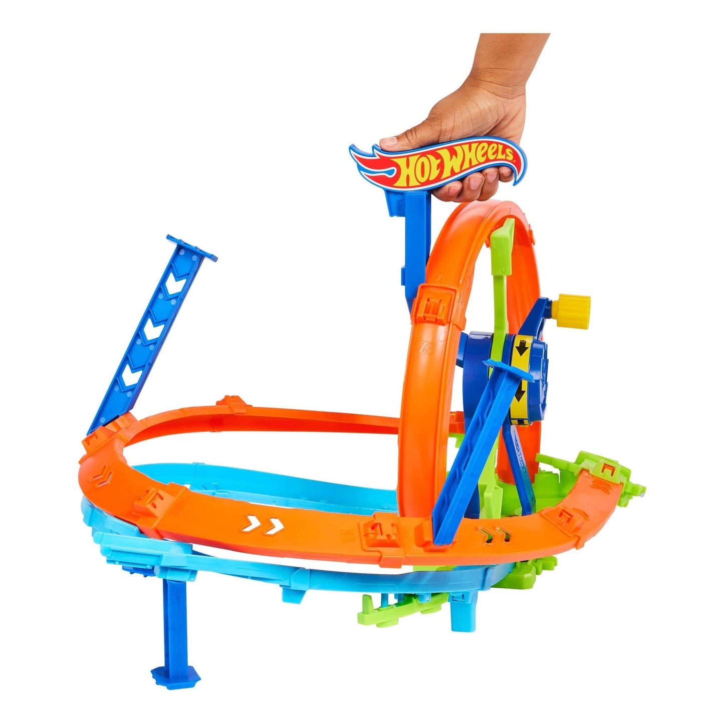 HOT WHEELS RAPID LAUNCH & LOOP JBX65 MATTEL
