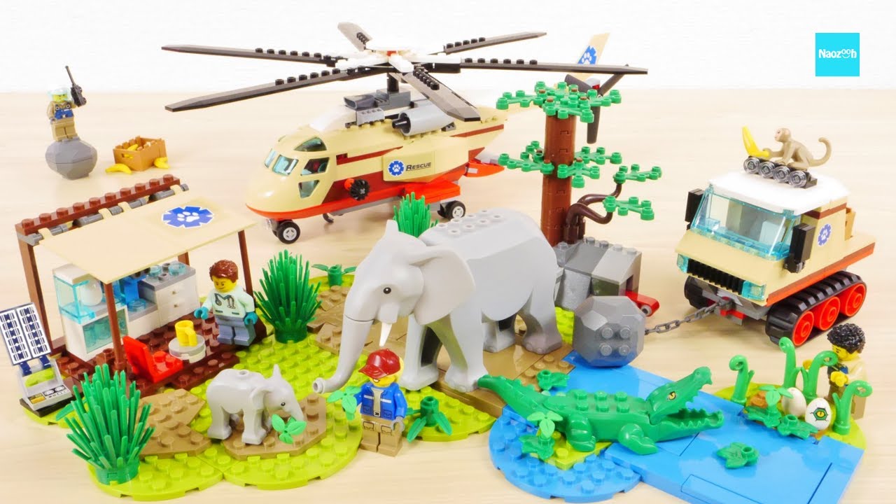 LEGO CITY OPERAZIONE SOCCORSO ANIMALI 60302