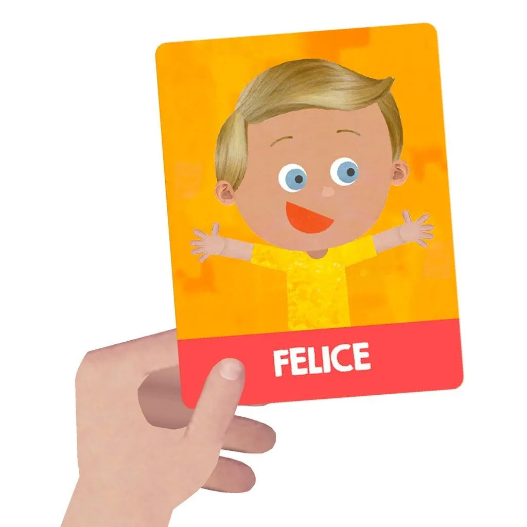 HEADU EMOZIONI E AZIONI FLASHCARDS MONTESSORI