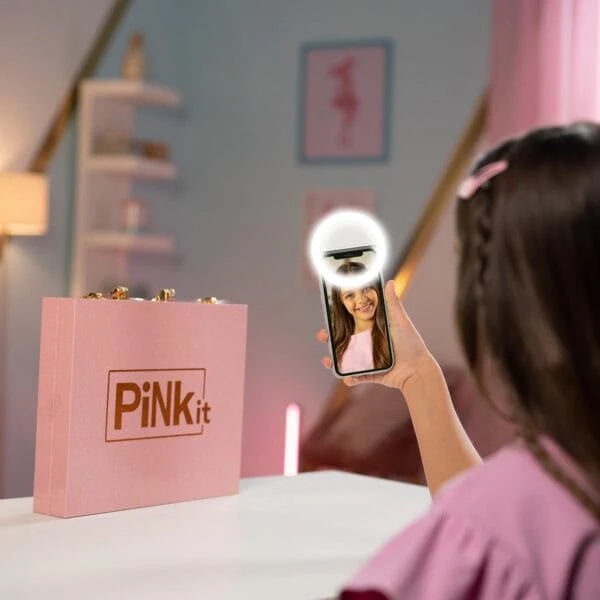 PINK IT SELFIE RING CASE TRUCCHI E UNGHIE