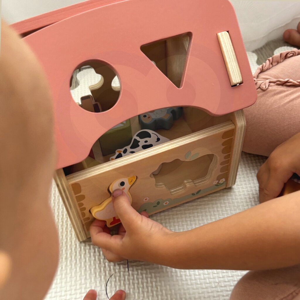 FATTORIA CON FORME IN LEGNO TOOKY TOY