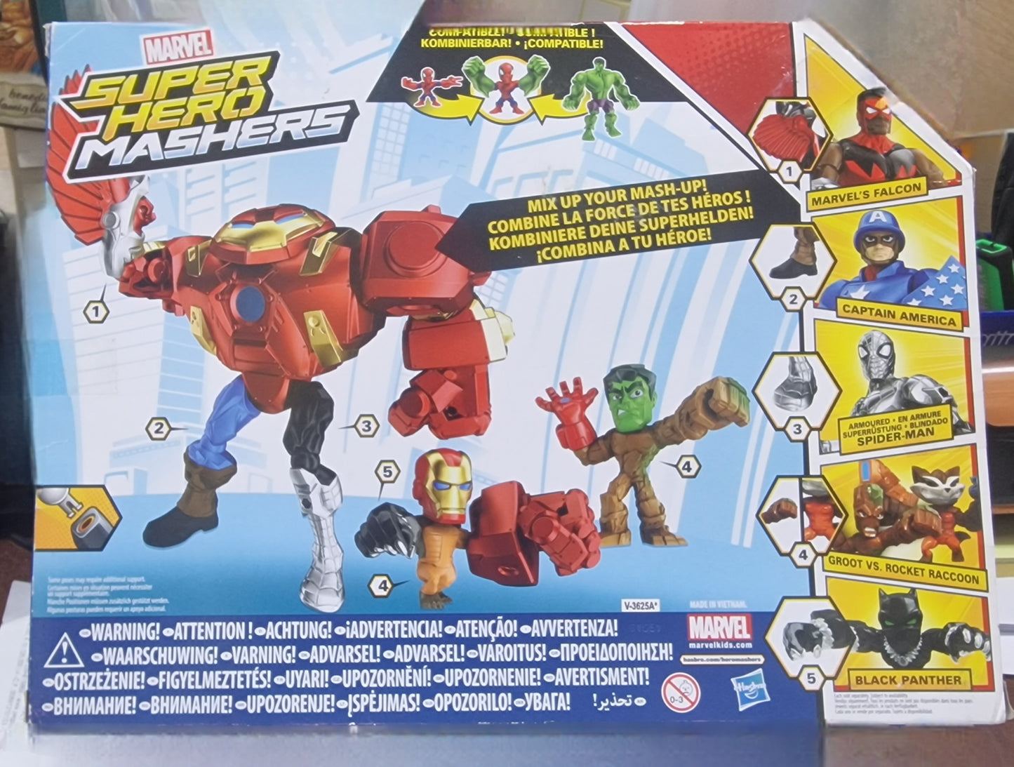SUPER HERO MASHERS HULK BUSTER B8145 HASBRO