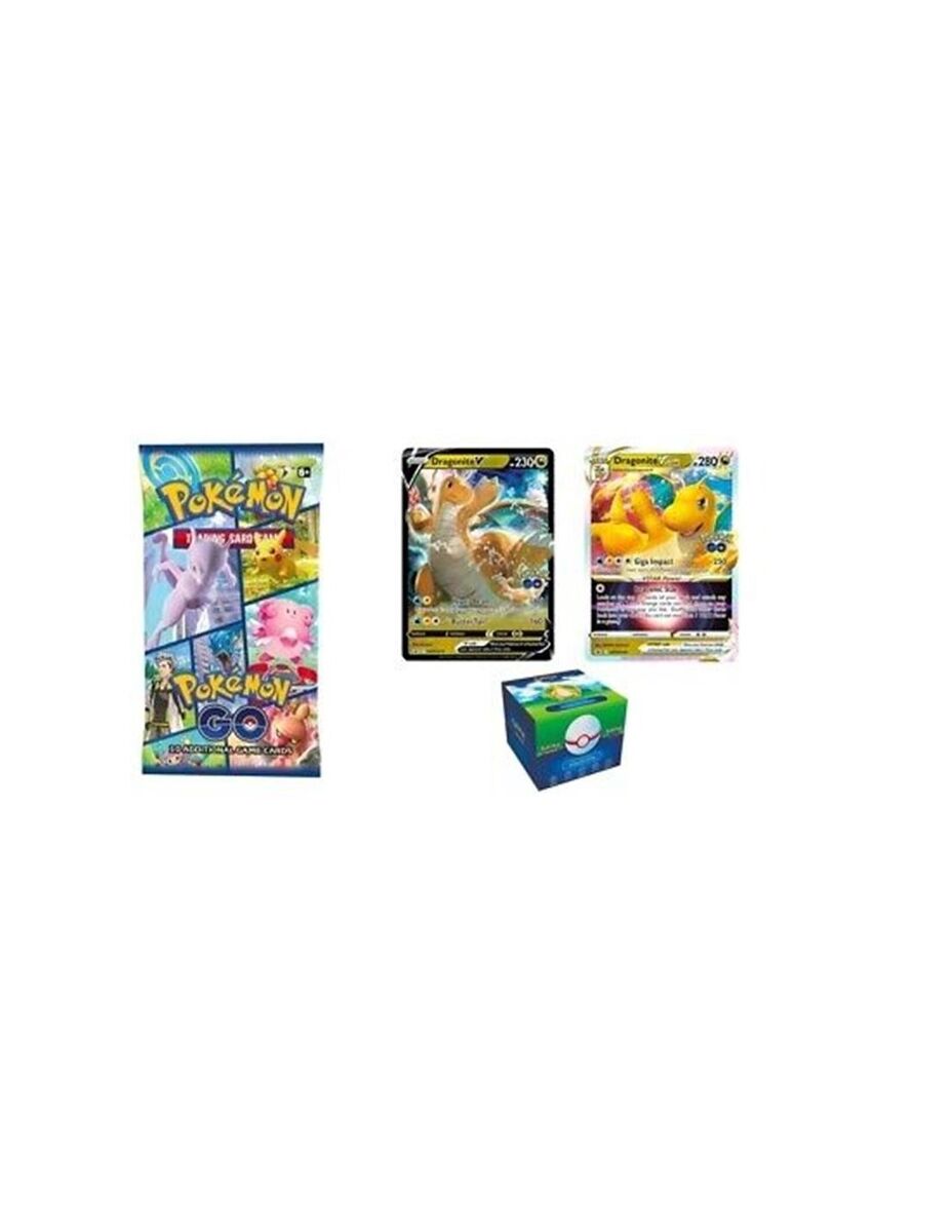 CARTE POKEMON GO COLLEZIONE PORTAMAZZO PREMIER DRAGONITE-V ASTRO GAMEVISION