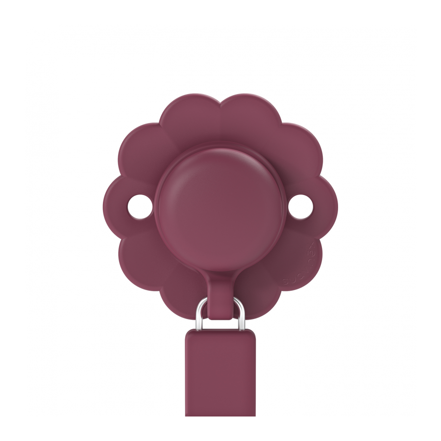 CLIP PORTASUCCHIETTO IN SILICONE SUAVINEX WONDER MAGENTA