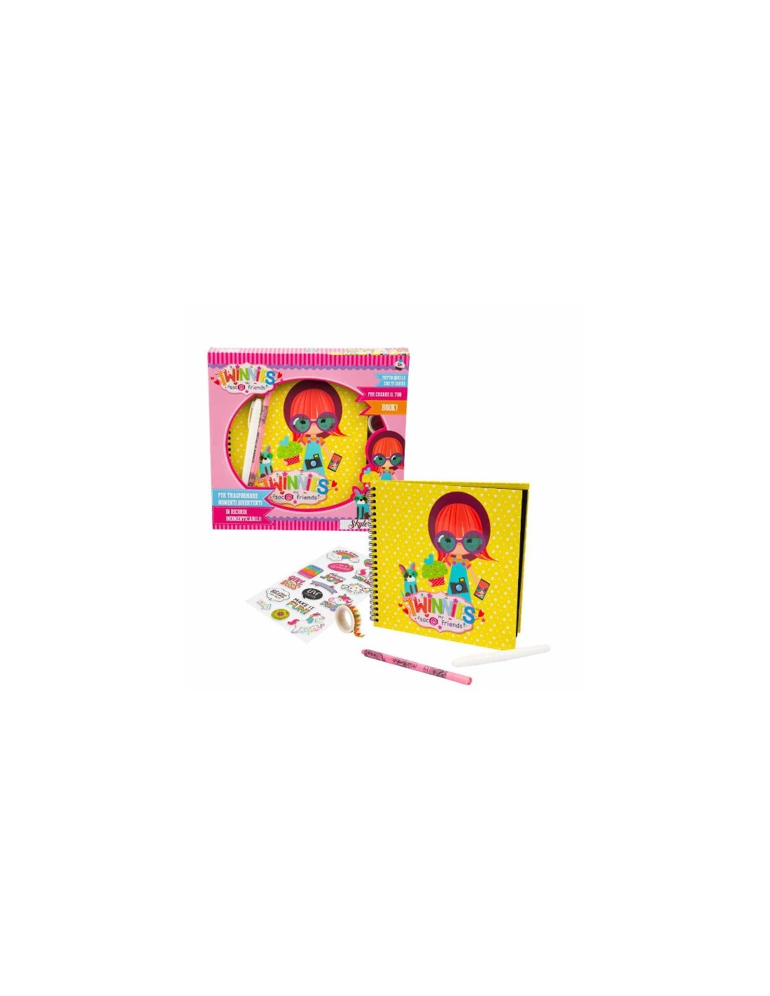 TWINNIES BOOK DEI RICORDI GIOCHI PREZIOSI
