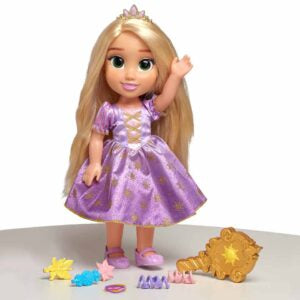 Disney Princess Rapunzel capelli magici che si illuminano davvero,