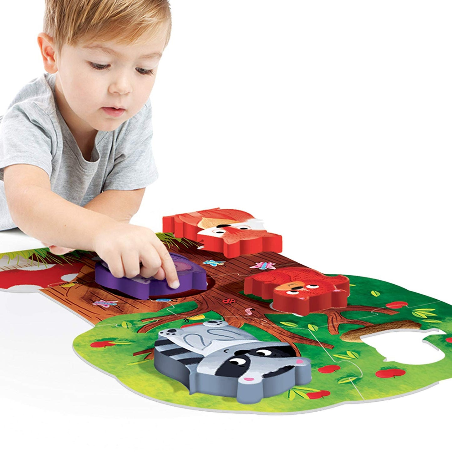 Primo Puzzle Foresta Montessori FIRST PUZZLE HEADU