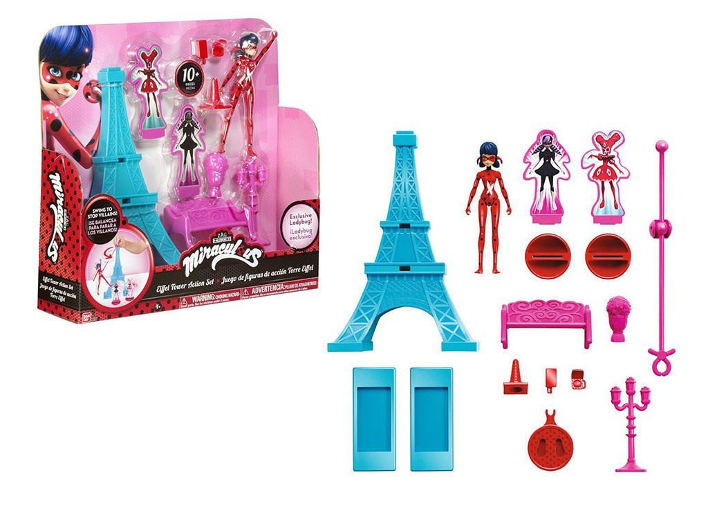 PLAYSET TORRE EIFFEL CON PERSONAGGIO