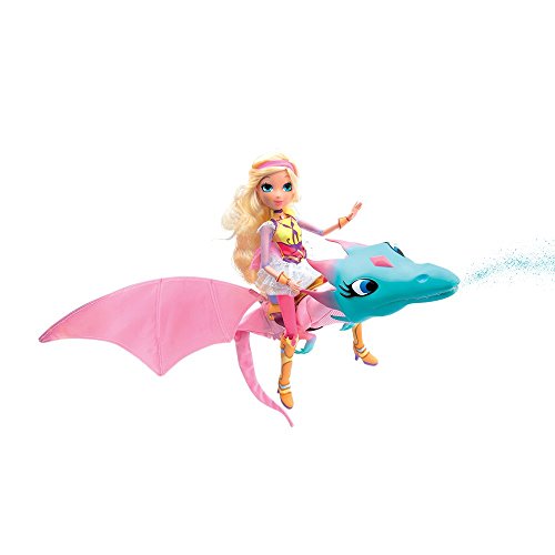 REGAL ACADEMY DRAGO GLITTER CON BAMBOLA ROSE GIOCHI PREZIOSI D12