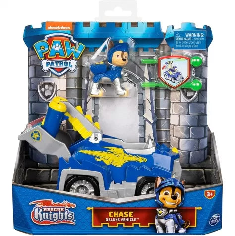 PAW PATROL CHASE DE LUXE VEICLE RESCUE KNIGHTS