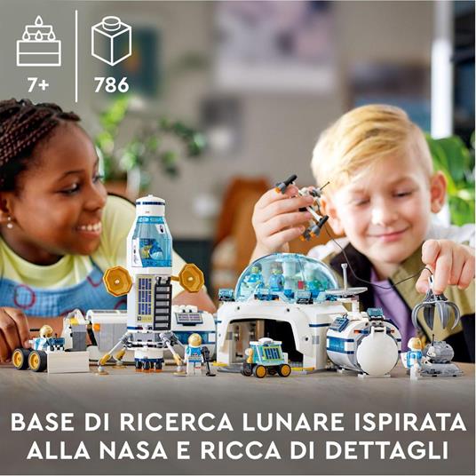 BASE RICERCA LUNARE LEGO 60350