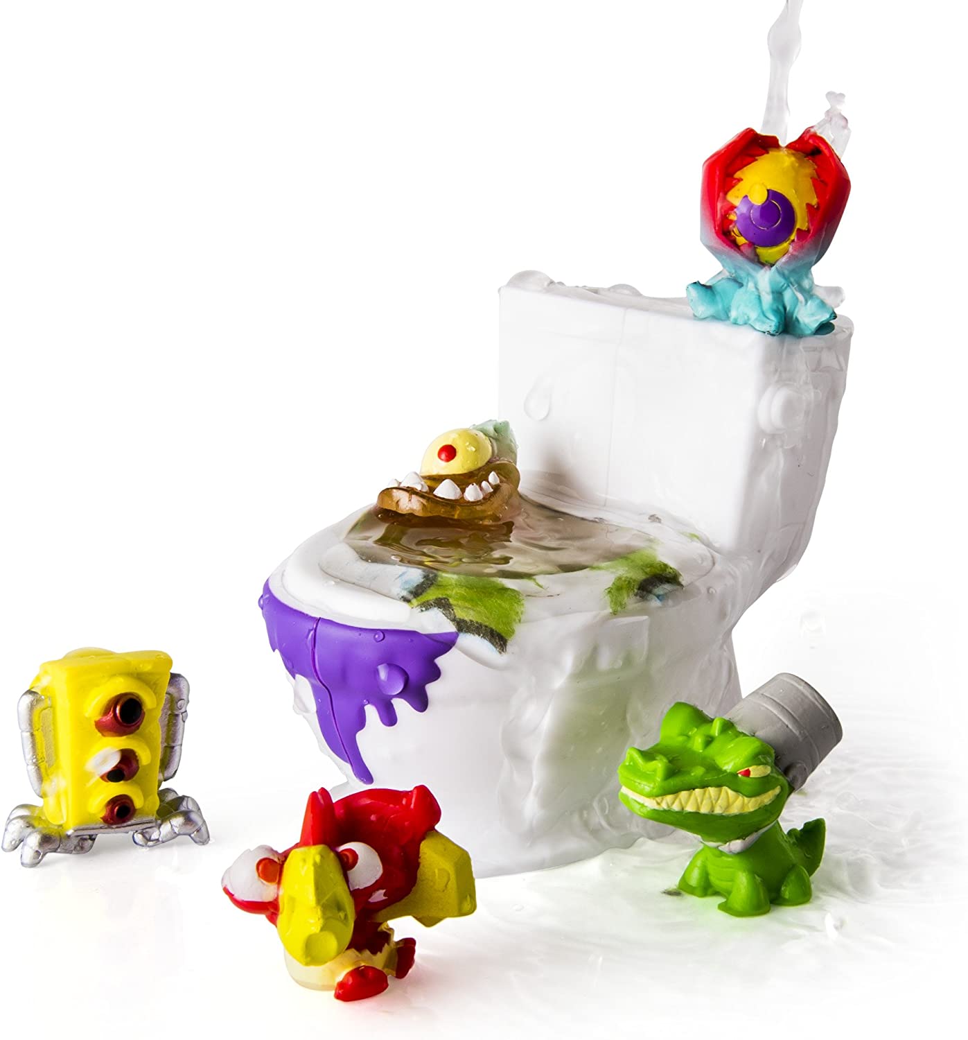 FLUSH FORCE WC con 5 Flushies inclusi Spin Master