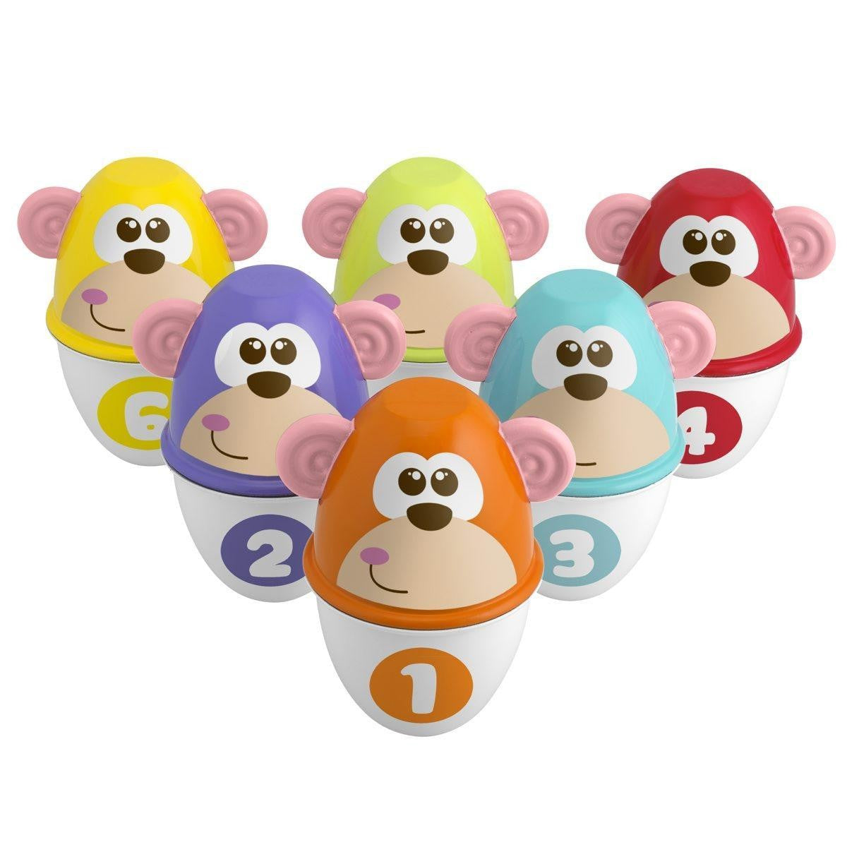 Monkey Strike Birilli Bowling - Set Chicco
