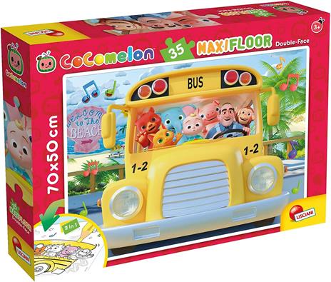 Cocomelon: Puzzle Maxifloor 35 Pz - Little Explorers