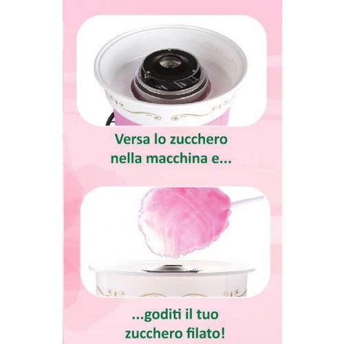 MACCHINA PER ZUCCHERO FILATO