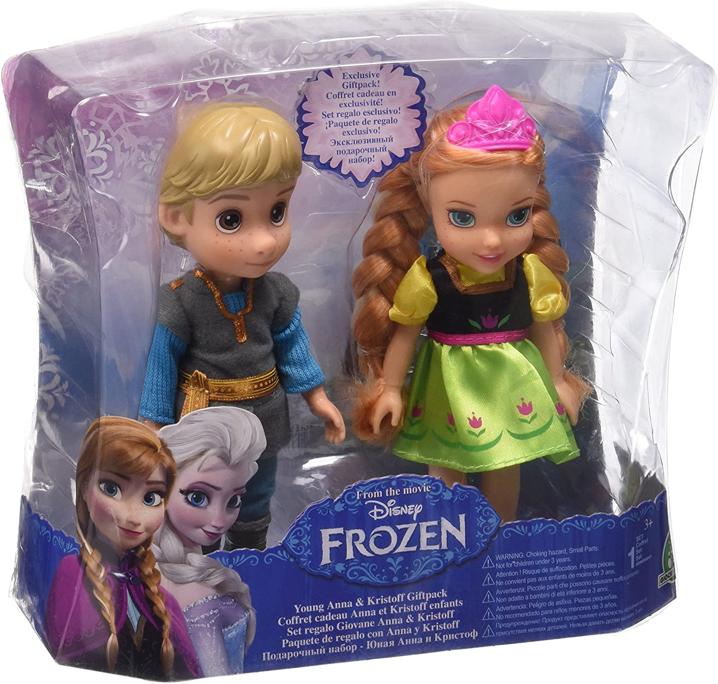 Frozen Anna e Kristoff Minidoll cm.15