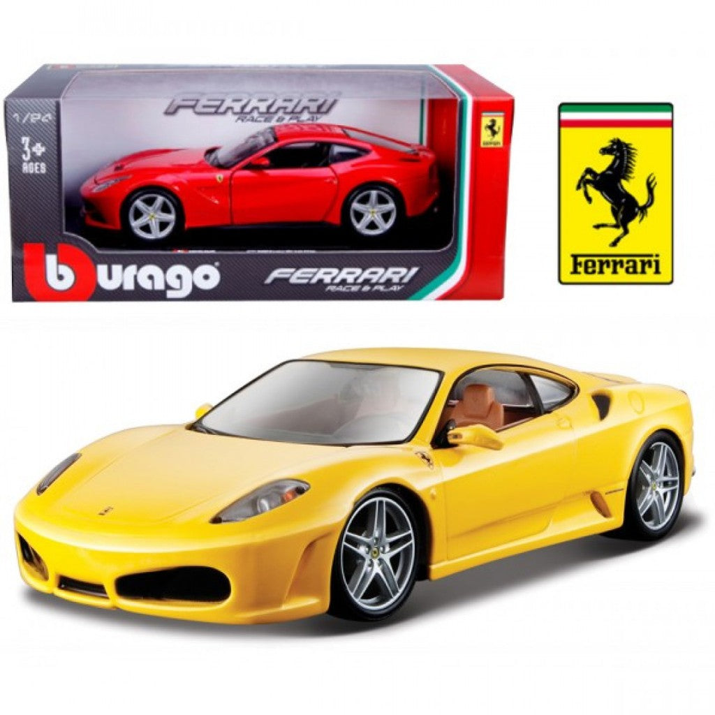 BURAGO FERRARI F430 GIALLA 1:24