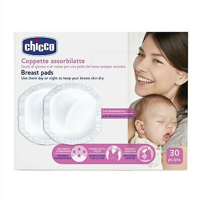 Coppette Assorbilatte Con Antibatterico, Bianco, 60 Unità Chicco