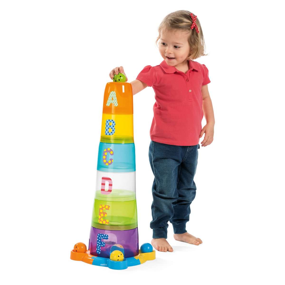 Gioco Impilabile Torre con Palline Chicco