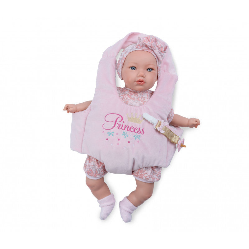BAMBOLA ALINA 45CM. CON PORTABEBE’ MARINA & PAU