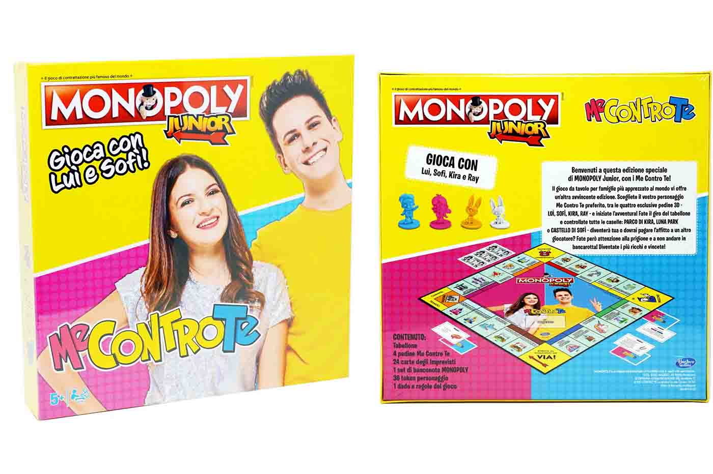 Me Contro Te Monopoly Junior GAME VISION