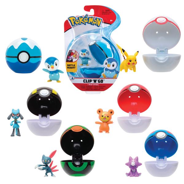 POKEMON CLIP’N GO CON PERSONAGGIO