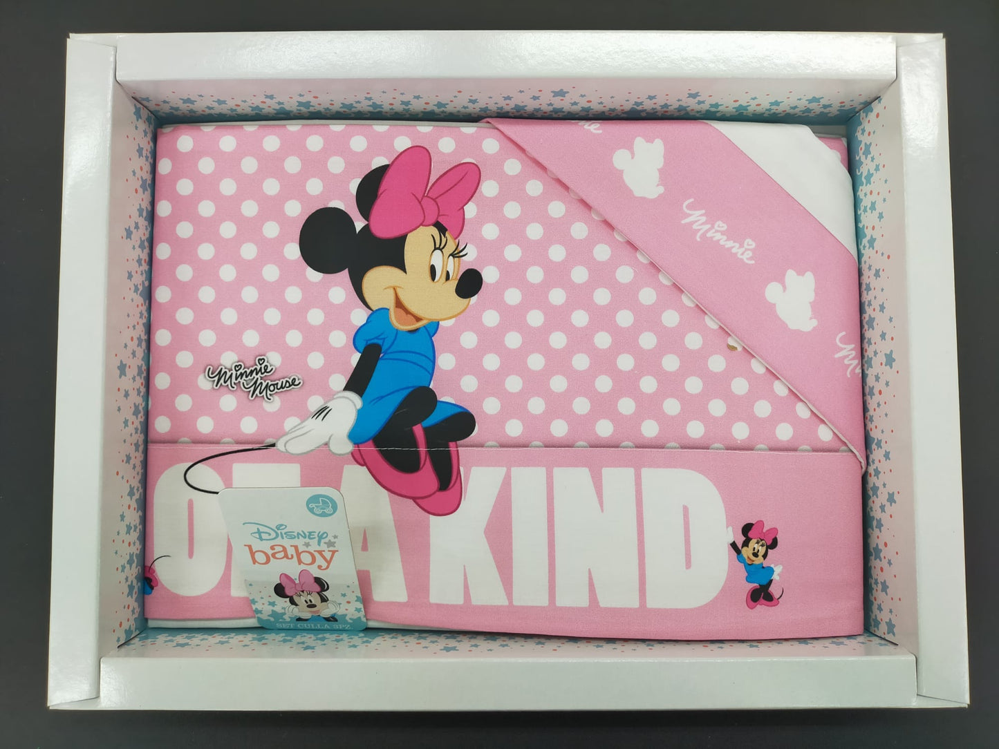 Lenzuolino carrozzina culla Disney Topolino o Minnie