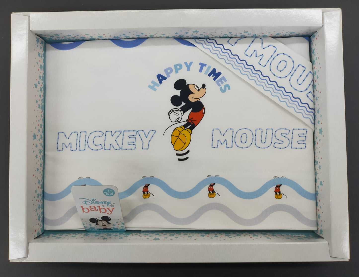 Lenzuolino carrozzina culla Disney Topolino o Minnie