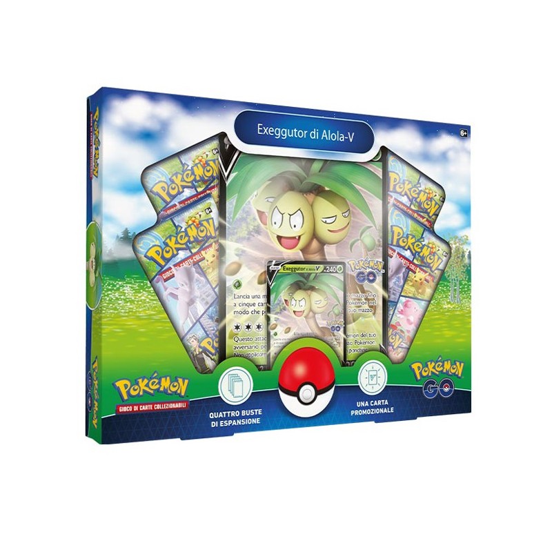 Pokemon - Spada E Scudo 10.5 Pokemon Go Collezione Exeggutor Di Alola-V
