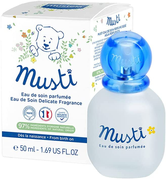 SET REGALO Acqua Profumata Mustì 50 ml CON ORSETTO MUSTELA