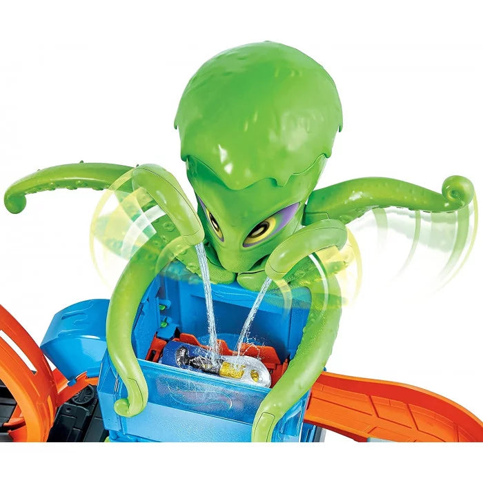 City Mega Autolavaggio Color Reveal con Macchinina Cambia Colore HOT WHEELS