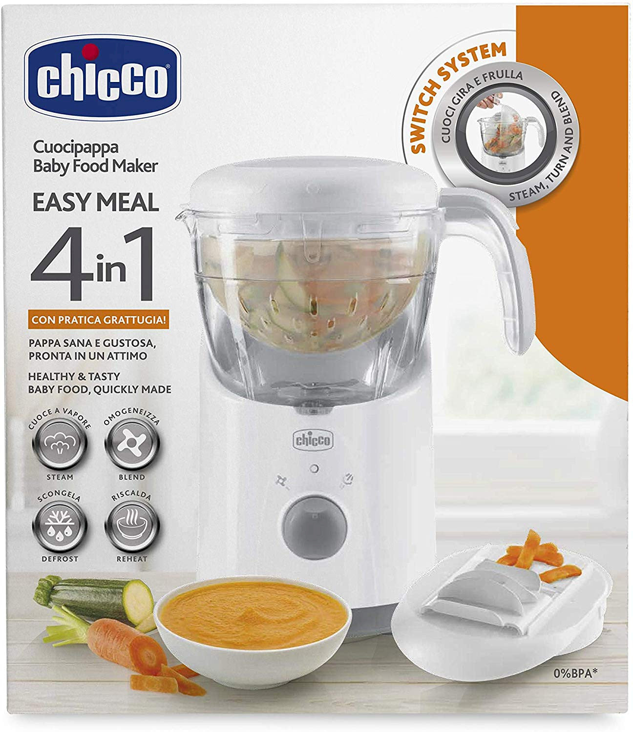Cuocipappa Chicco Easy Meal 4in1