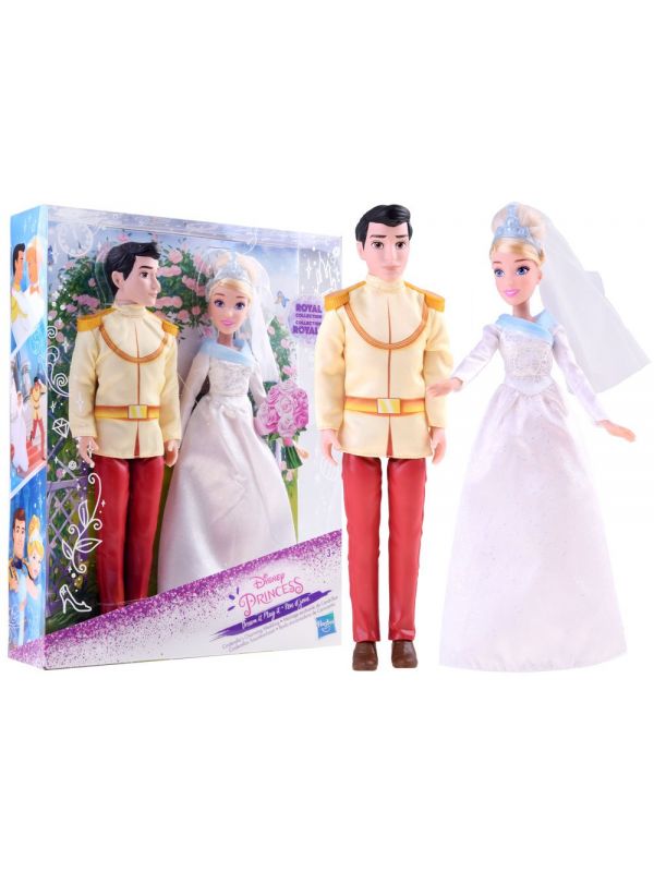 DISNEY PRINCESS CENERENTOLA E IL PRINCIPE A NOZZE HASBRO E2736