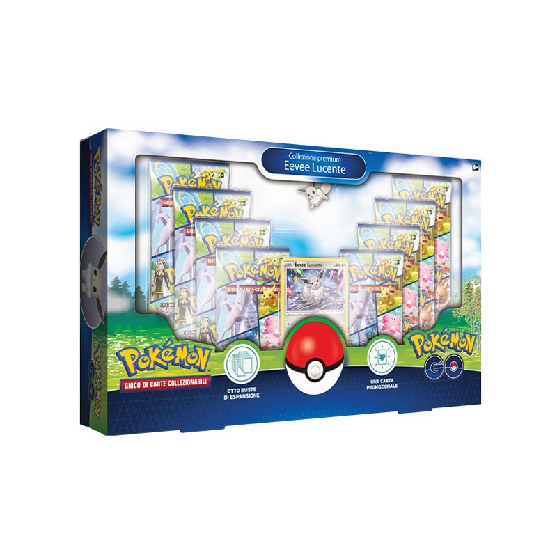 Pokemon Collezione Premium Eevee Lucente