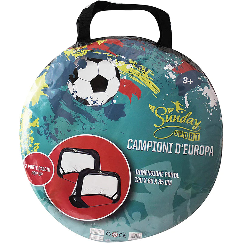 PORTA CALCIO 2 PEZZI CAMPIONI D'EUROPA