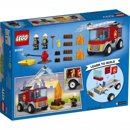 LEGO CITY 60280 - AUTOPOMPA CON SCALA