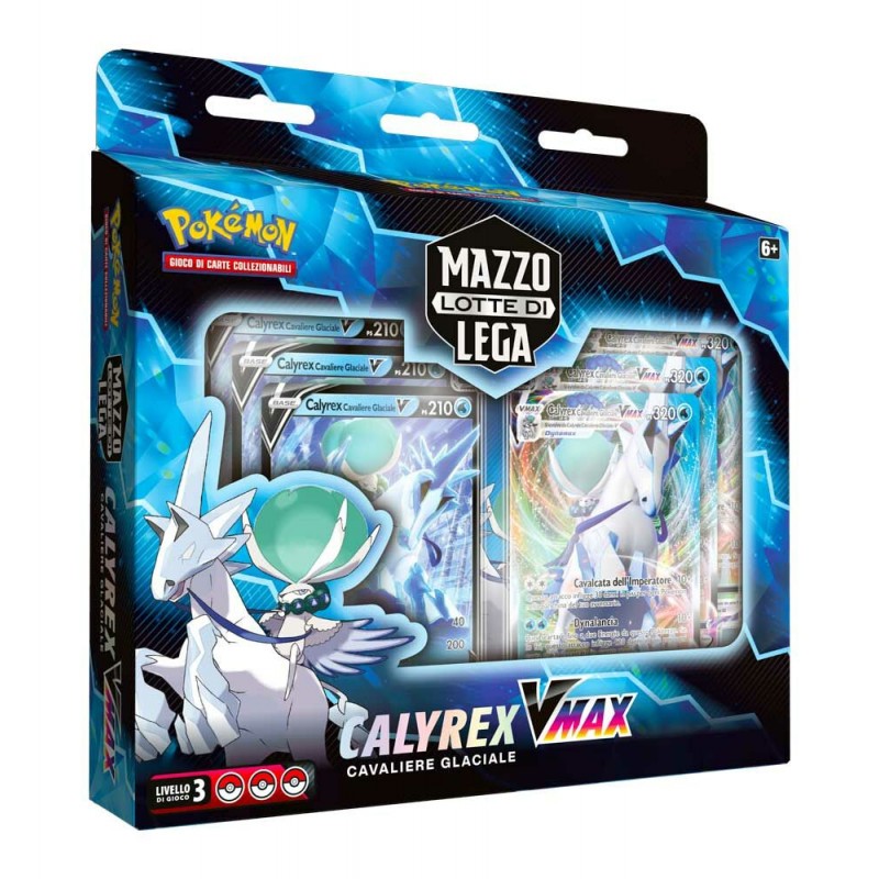Pokemon Mazzo Lotta di Lega - Calyrex Cavaliere Glaciale VMAX - Calyrex