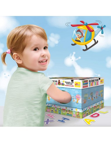 ALFABETIERE TATTILE MONTESSORI LISCIANI