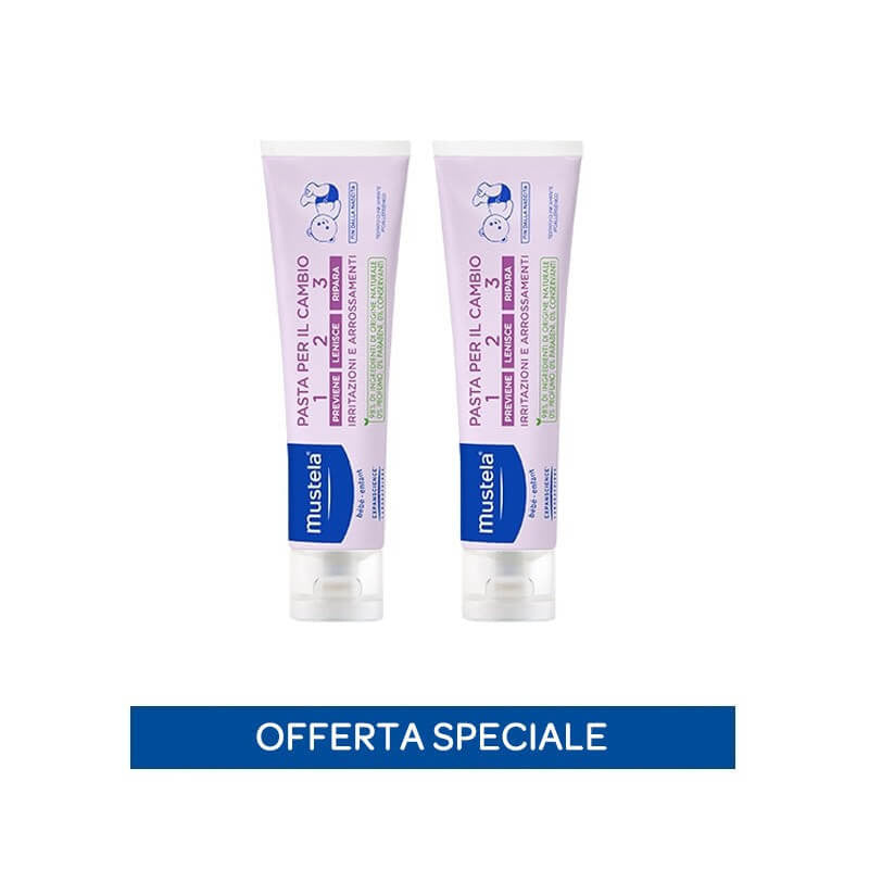 Bebè Bipack Pasta per il Cambio 2x100ml
