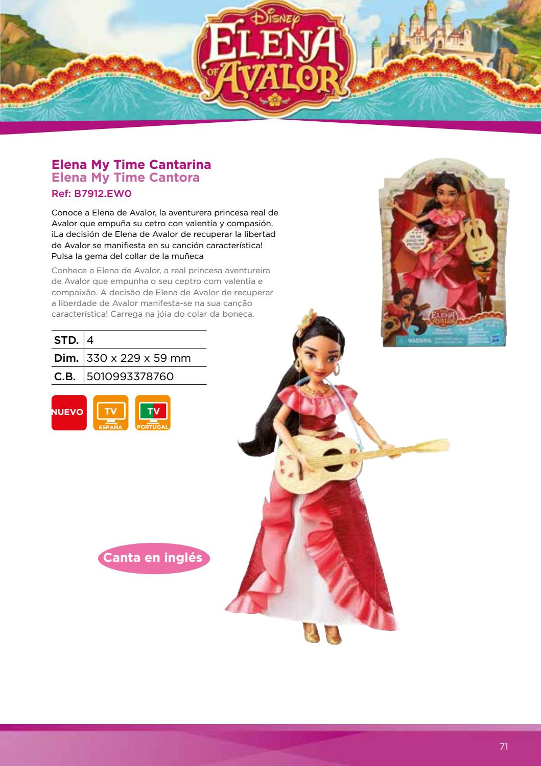 ELENA DI AVALOR DISNEY HASBRO CANTANTE
