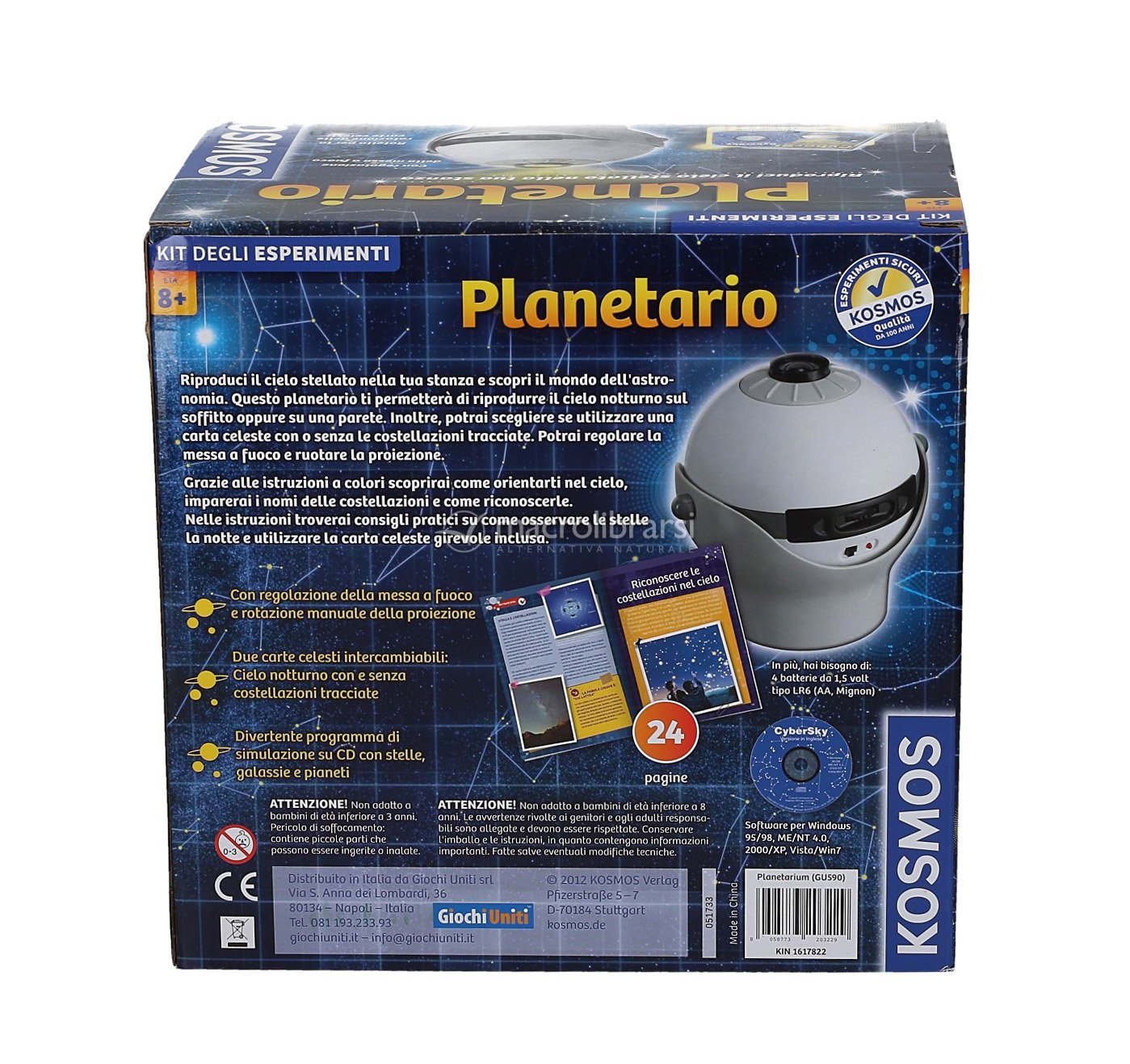 PLANETARIO KOSMOS GIOCHI UNITI
