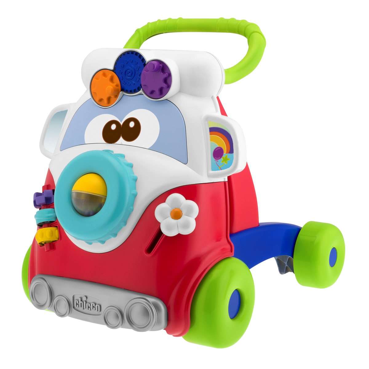 Gioco Primi Passi per Bambini Happy Hippy 2in1 con Centro Attività Chicco