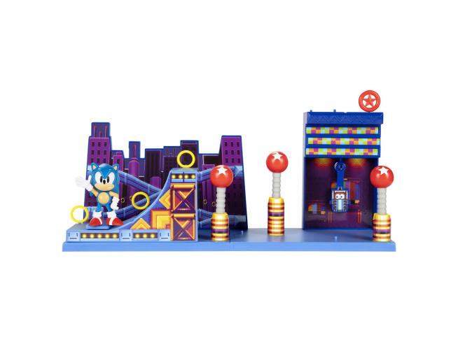 Set da gioco Sonic The Hedgehog Studiopolis Zone 6 cm
