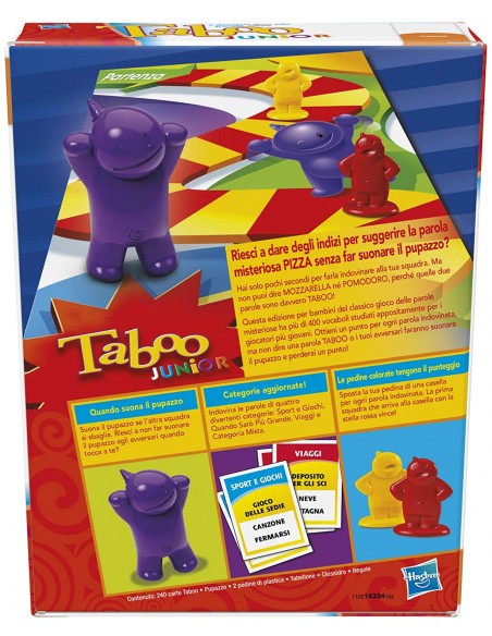 GIOCO TABOO JUNIOR 14334103 HASBRO