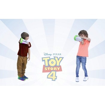 TOY STORY Comunicatore da Polso di Buzz Lightyear, Indossabile, Spara Proiettili IMC